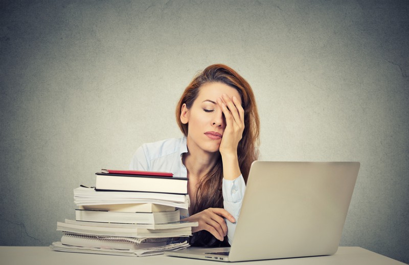 Beruflicher Stress mindert die Lebensqualität. Foto: fotolia/pathdoc