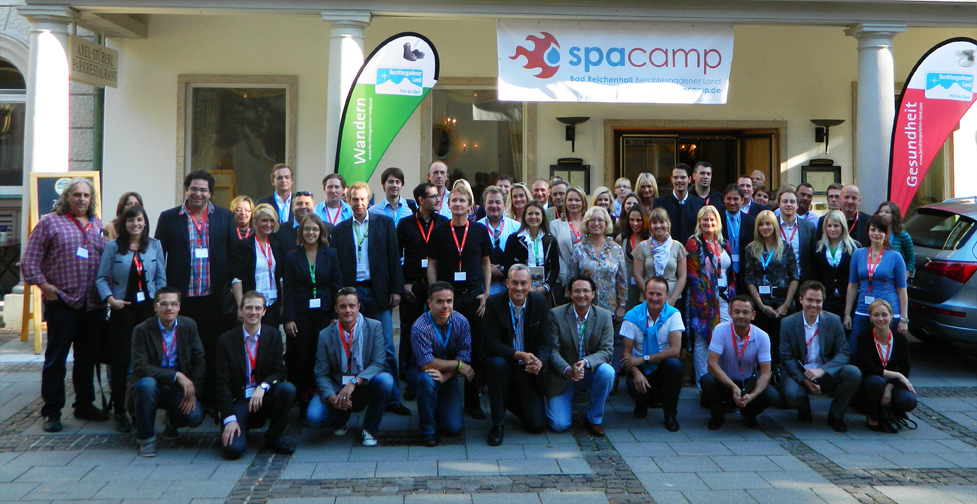 Gruppenfoto SpaCamp 2011, Berchtesgadener Land (c) Foto: SpaCamp