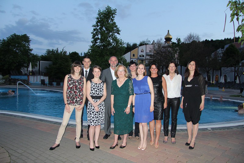 Gruppenfoto bei der Trendreise Wellness, Gesundheit & Genuss 2016. Foto: Jeannine Hermann