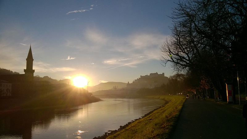 Mein Weg durch Salzburg. Foto: Wolfgang Falkner