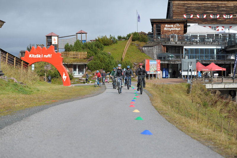 Auch sportliche Aktivitäten kamen beim Global Wellness Summit Kitzbühel nicht zu kurz. Foto: Paulina T (GWI)