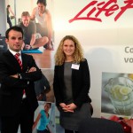 Heute haben wir Kristina Villbrandt und Dimitrios Gavrilas im Interview ein paar Fragen gestellt. Foto: Life Fitness