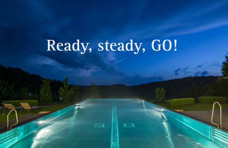 Ready, steady, GO! Der Anmeldestart zum SpaCamp 2017 hat am 1. Mai, 0.00 Uhr begonnen. Foto: Falkensteiner Balance Resort Stegersbach