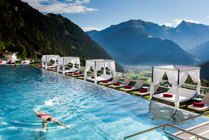 Das STOCK resort in Tirol ist eines der exklusivsten Spa-Hotels in Österreich. Foto: STOCK resort