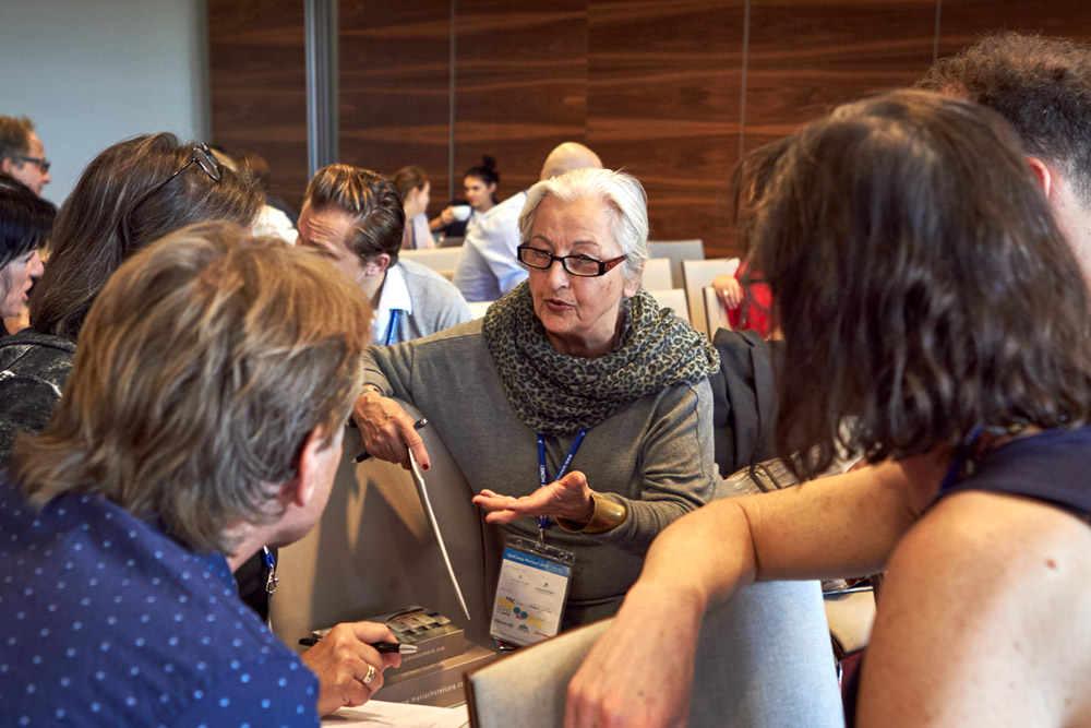 SpaCamp 2017, Diskussion in den Sessions. Foto: SpaCamp / Jasmin Walter Photography