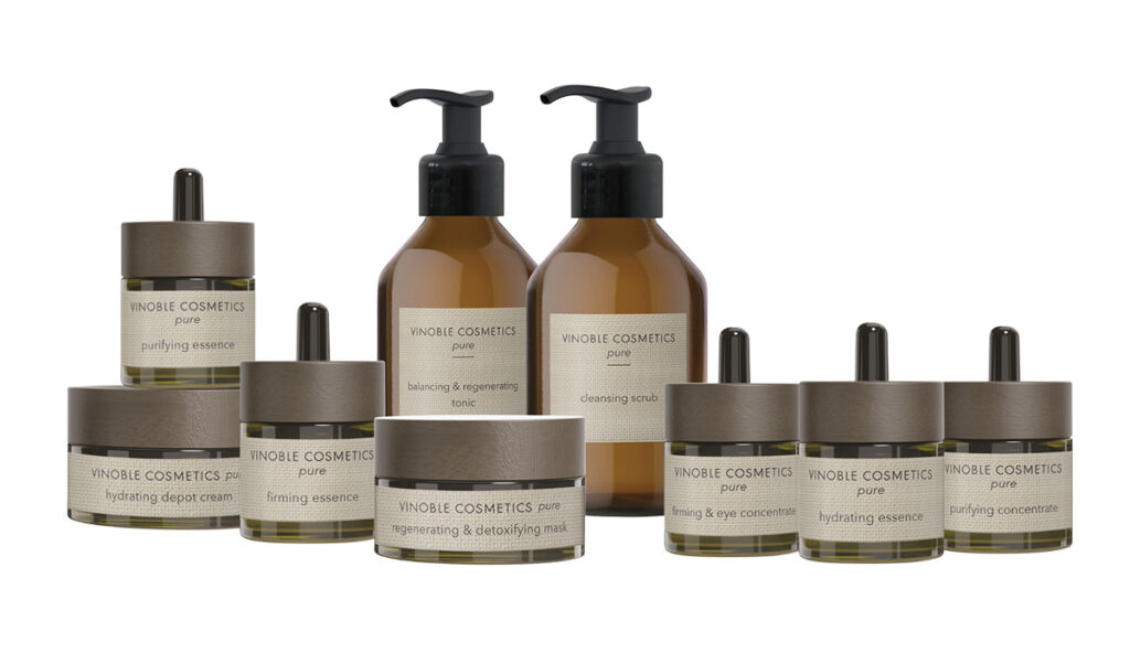 VINOBLE COSMETICS nutzt die Wirkstoffe der Traube in seinen Produkten. Foto: VINOBLE COSMETICS