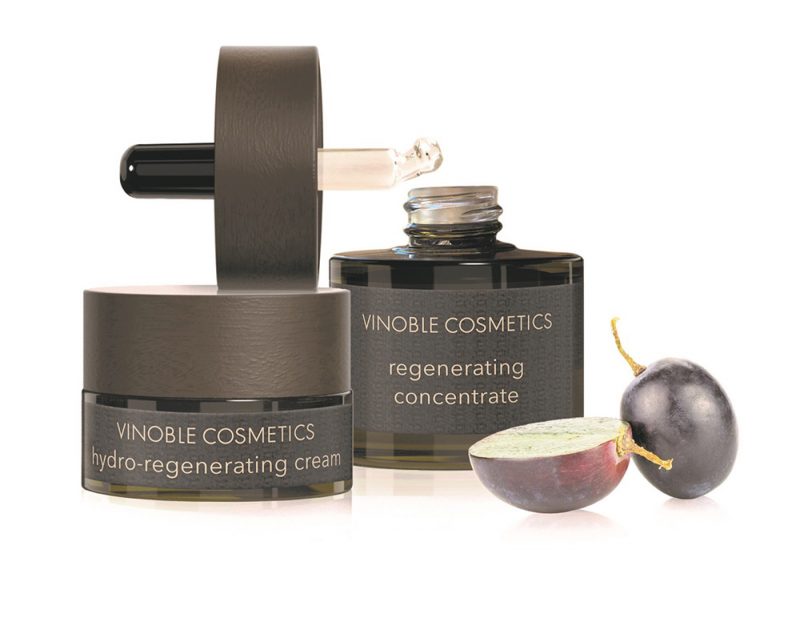Vinoble nutzt die Wirkstoffe der Traube in seinen Produkten. Foto: Vinoble Cosmetics