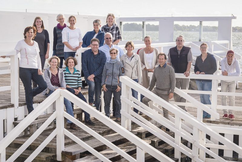 Das Team des Kieler Unternehmens oceanBASIS. Foto: oceanBASIS