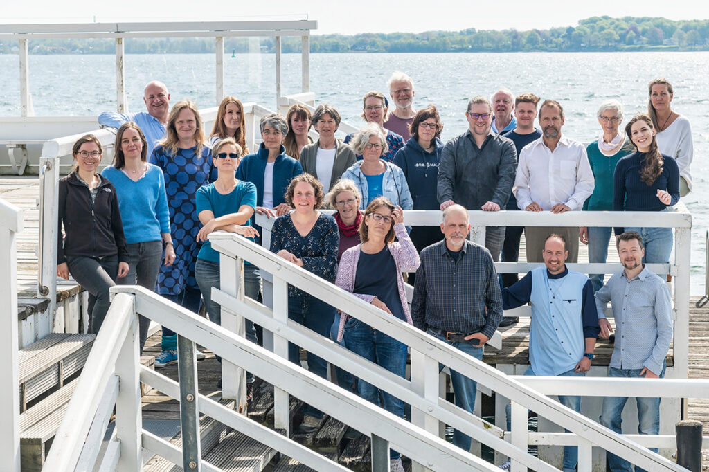 Das Team des Kieler Unternehmens oceanBASIS. Foto: oceanBASIS
