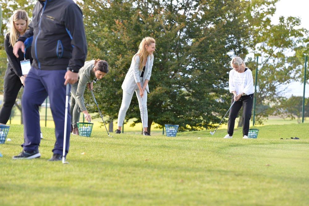 SpaCamp 2019, Experience Session Schnuppergolfen. Foto: DH STUDIO Köln, Dirk Holst