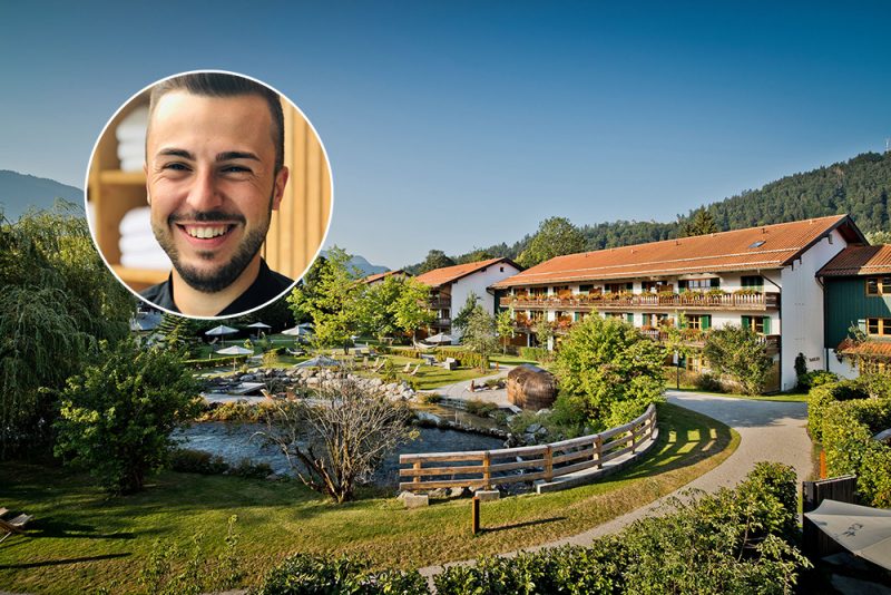 3 Fragen an Marco Fleissner, Spa-Manager vom Hotel Bachmair Weissach am Tegernsee. Foto: Bachmair Weissach Spa & Resort
