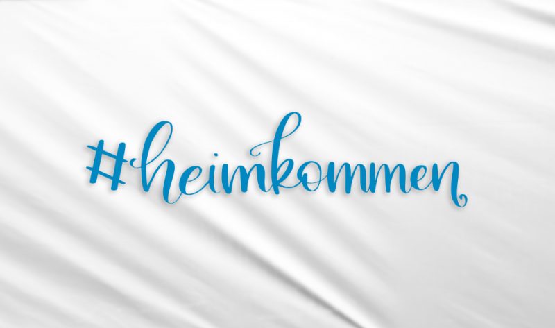 Unser Motto #heimkommen beim SpaCamp 2020. Foto: Marlene Kersten, AdobeStock/Effiong