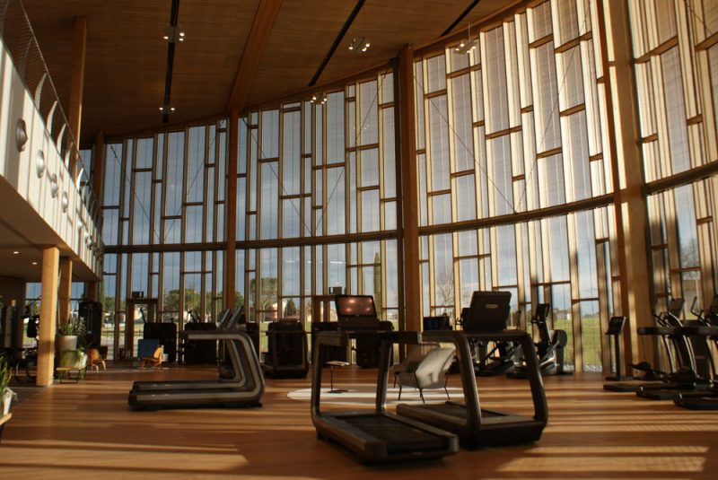 Das Technogym Village gilt als weltweit erstes Beispiel für ein Wellnessareal. Foto: Technogym