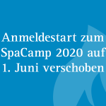 Verschiebung Anmeldestart SpaCamp 2020 auf 1. Juni. Foto: SC