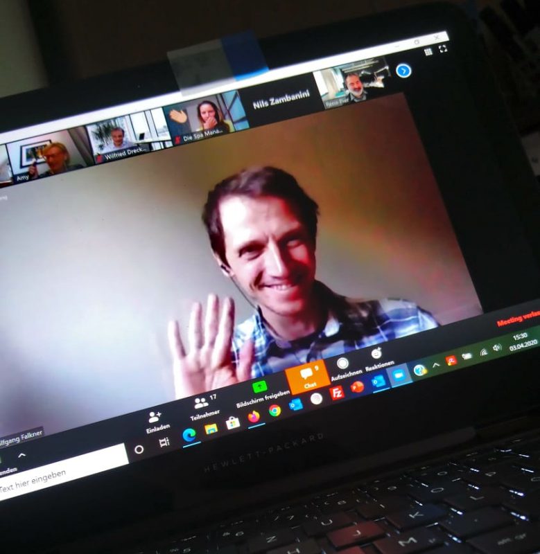 Wir freuen uns schon auf das nächste Zoom Meeting. Foto: SC