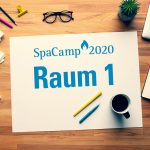 Ein Überblick über die Sessions aus Raum 1 beim SpaCamp 2020. Foto: SC/Adobe Stock/hakinmhan