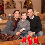 Karin Hettegger hat Weihnachten in diesem Jahr im kleinen Kreis mit ihrem Mann und Sohn Peter gefeiert. Foto: Das Edelweiss