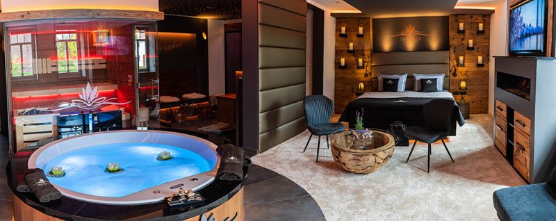 In der SPA VILLA können Gäste ihren Aufenthalt in Luxus-Spa-Suiten mit eigenem Spa im Zimmer genießen. Foto: SPA VILLA