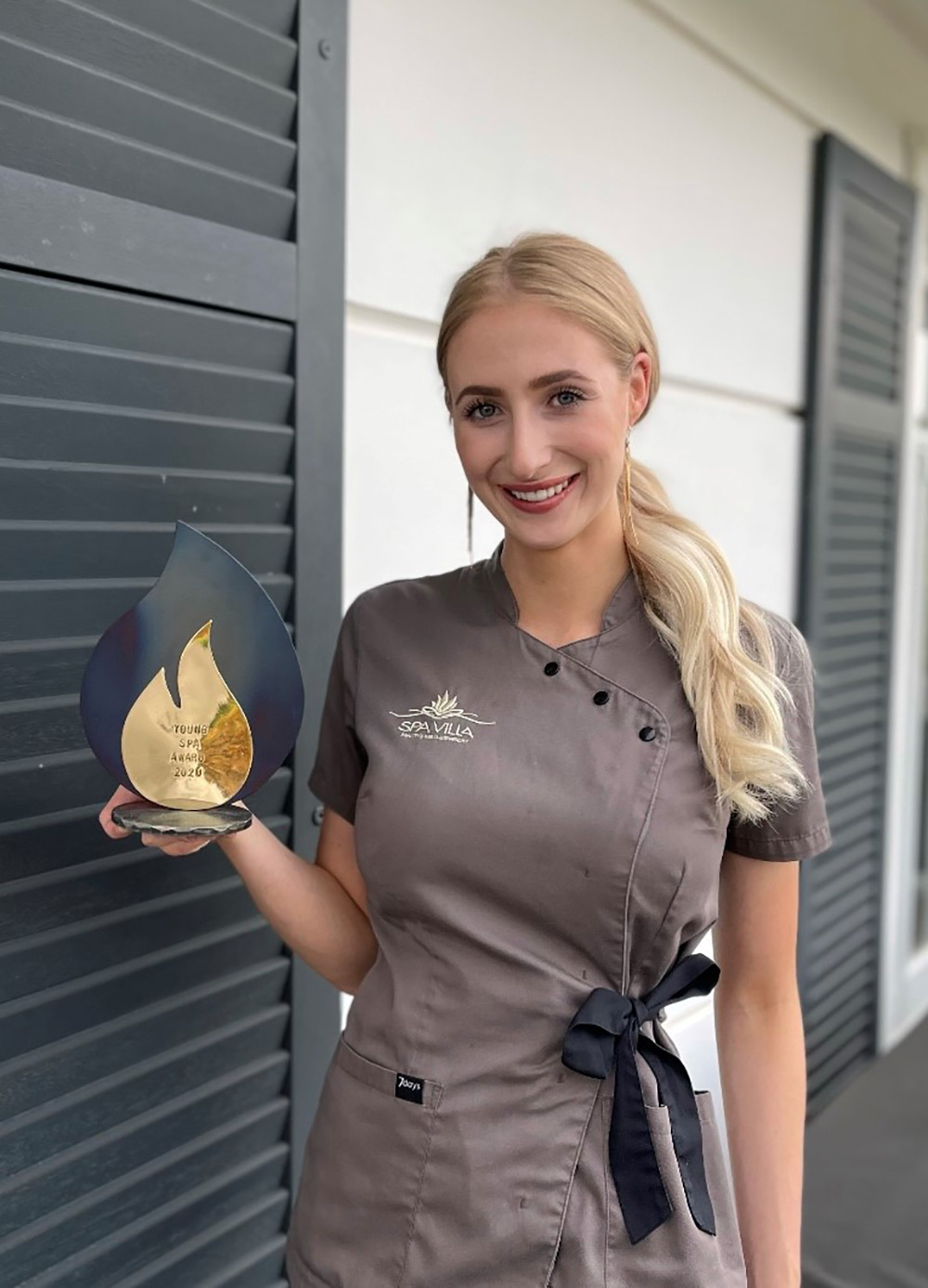 Charlotte Schmerbauch ist die Gewinnerin des Young Spa Award 2020. Foto: Charlotte Schmerbauch