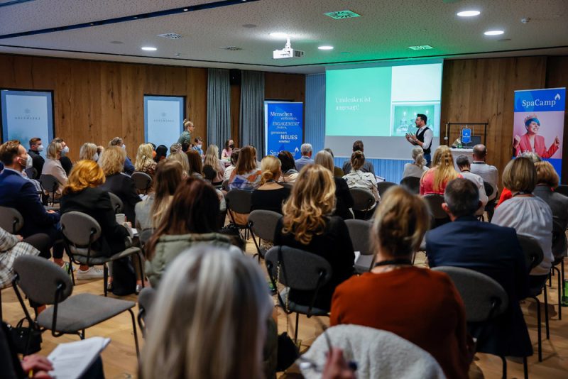 Die Session von Keven Prünster zum Thema Fachkräfte war äußerst beliebt. Foto: Jasmin Walter Photography