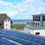 Die Photovoltaik-Anlage im Haffhus. Foto: Hotel Haffhus