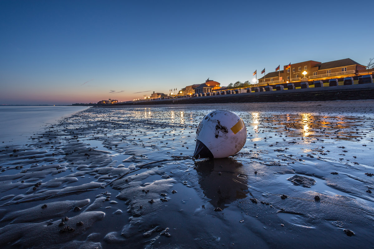 Das Wattenmeer am Südstrand von Wilhelmshaven. Foto: Stephan Giesers