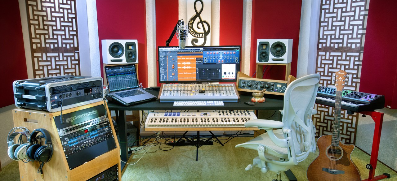 Aufnahmestudio. Foto: gegenwartsstudio