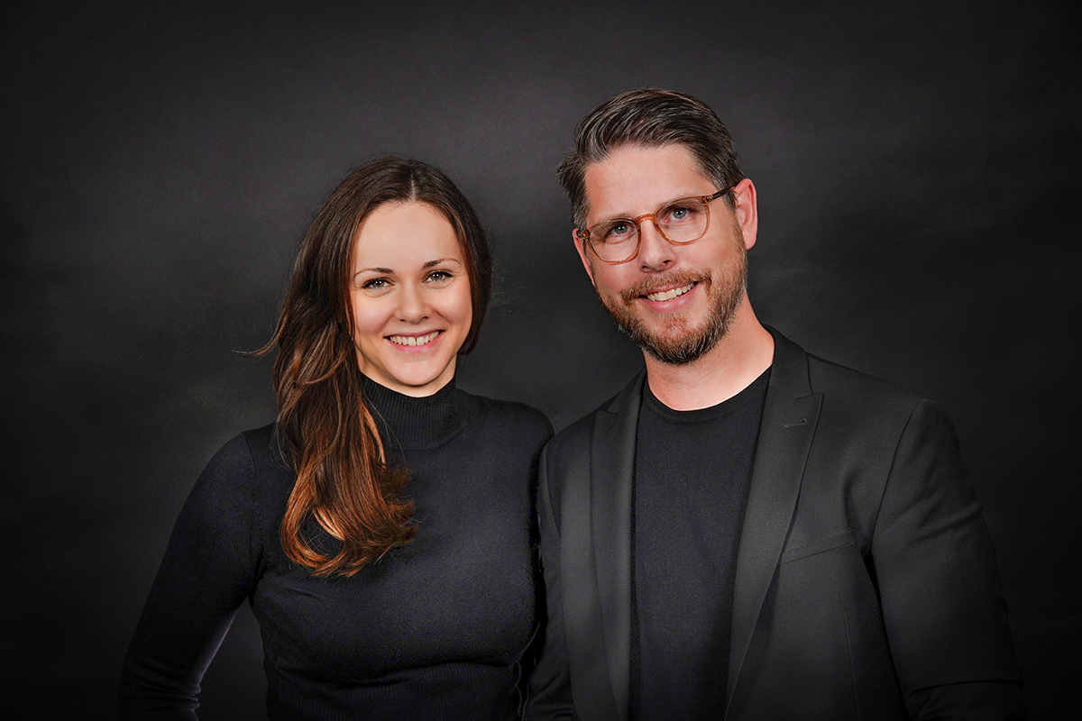 Simeon Ruck mit seiner Frau Katrin. Foto: HELLMUT RUCK GmbH