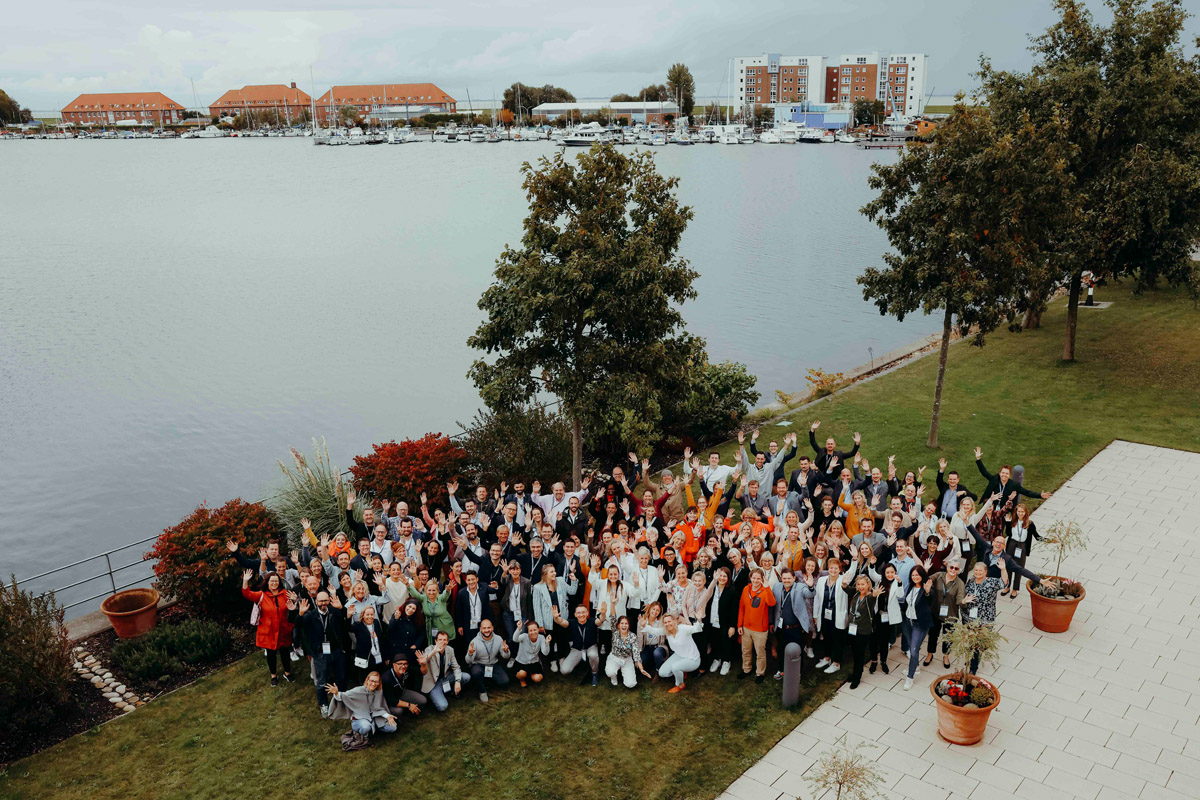 Gruppenfoto beim SpaCamp 2022 Nordsee. Foto: Jasmin Walter