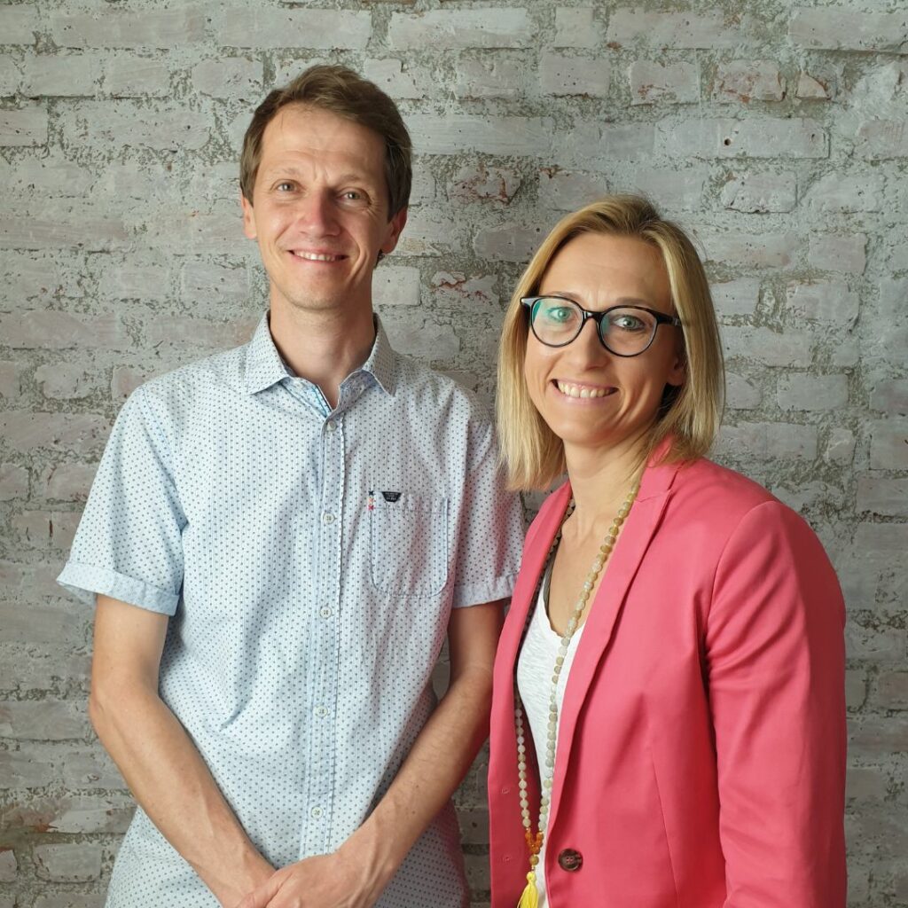 Wolfgang Falkner und Lisa Marie Stangier. Foto: SpaCamp