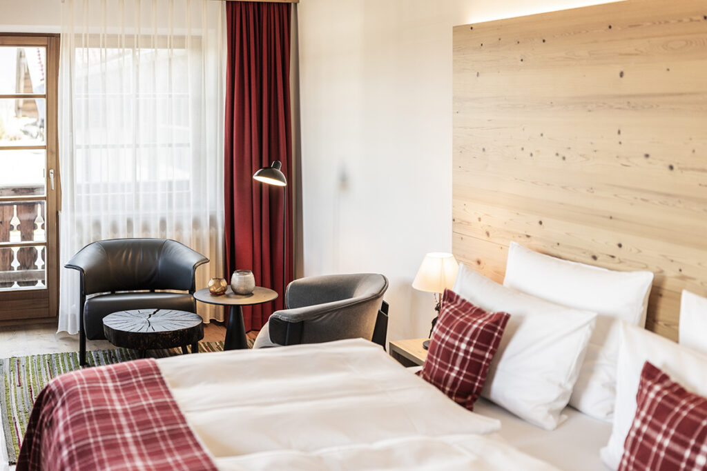 Doppelzimmer Standard Salzburg . Foto: Das Achental