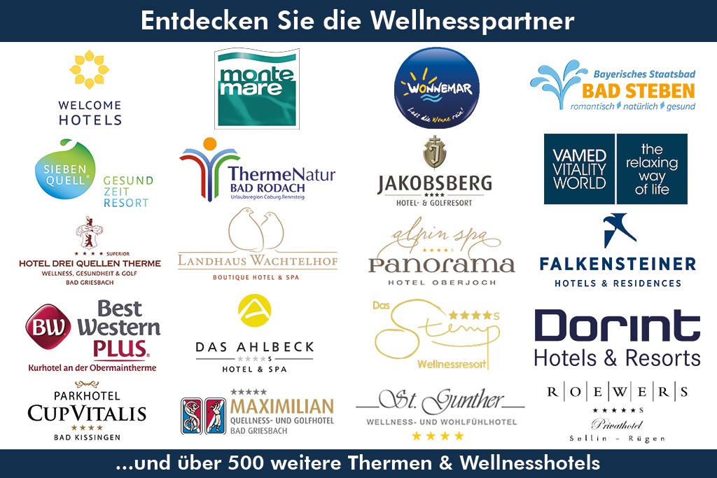 Mehr als 500 Thermen, Day Spas und Wellnesshotels und Resorts zählen zu unseren Partnern. Foto: WellCard