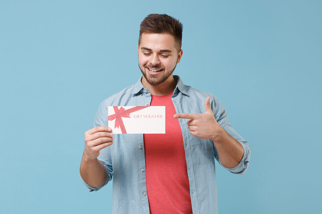 Geschenkgutscheine sind beliebt. Foto: AdobeStock/ViDi Studio