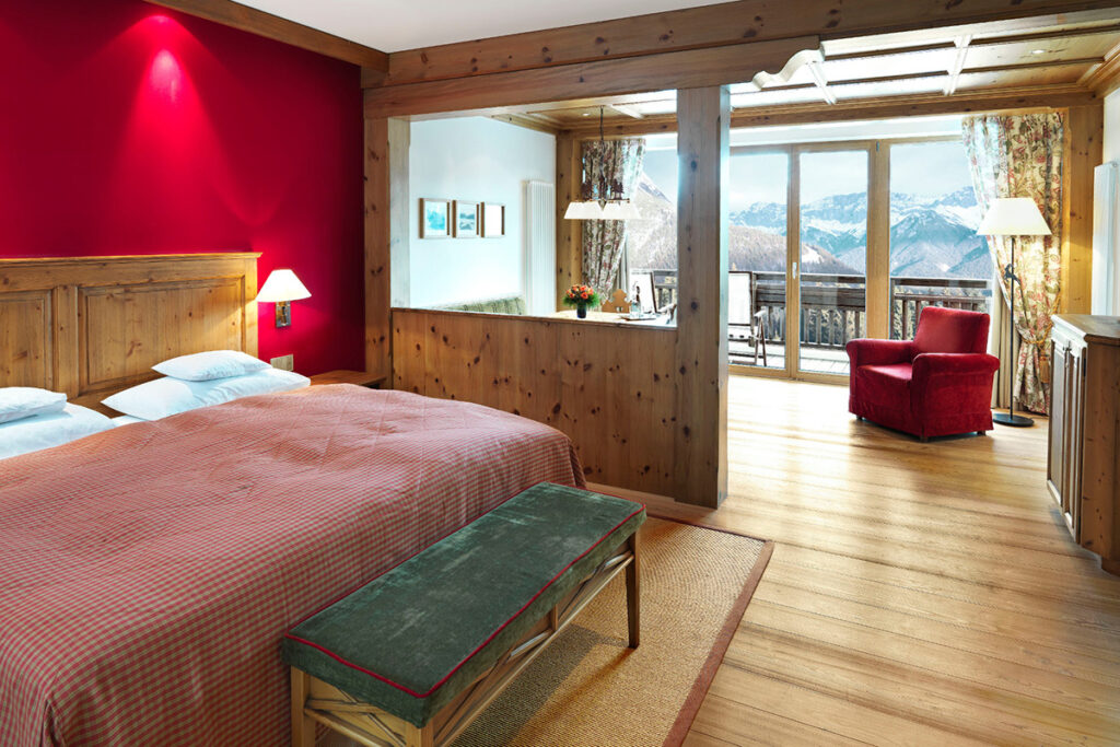 Doppelzimmer Premium. Foto: Interalpen-Hotel Tyrol