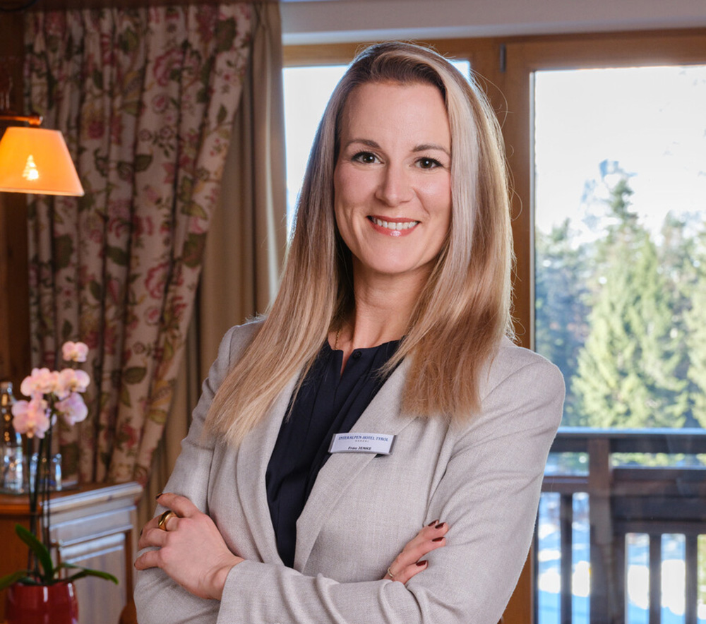 Jasmin Zwerger, Spa-Managerin im Interalpen-Hotel Tyrol. Foto: Interalpen-Hotel Tyrol