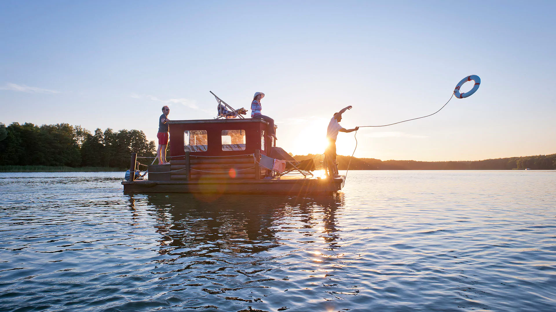 Geborgenheit hängt eng mit dem Wunsch zusammen, einen Anker zu finden. 2016 waren wir übrigens mit dem SpaCamp in Brandenburg zu Gast. Foto: TMB-Fotoarchiv/Yorck Maecke/rent a floss