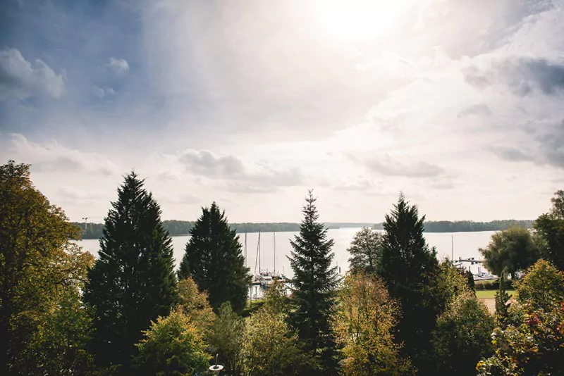 Ausblick auf den Scharmützelsee. Foto: Hotel Esplanade