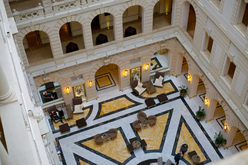 Das Boscolo Budapest Hotel. Foto: FH JOANNEUM Hospitality and Spa Management, 2017