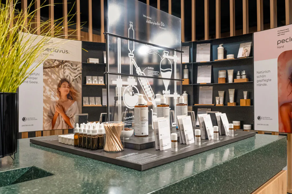 Verwöhnserie peclavus® wellness. Foto: Ruck