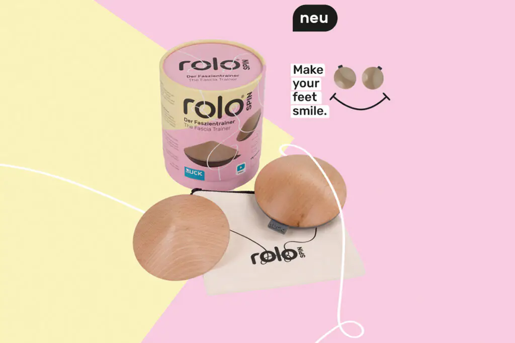 rolo spin – der neue Faszientrainer. Foto: RUCK