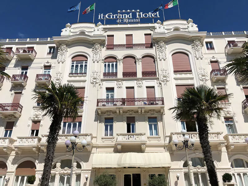 Im Grand Hotel Rimini findet der Gala-Abend statt. Foto: Nancy Davis/GWS
