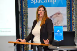 Vanessa Borkmann eröffnete Freitagabend das 9.SpaCamp. Foto: SC/DH STUDIO, Dirk Holst