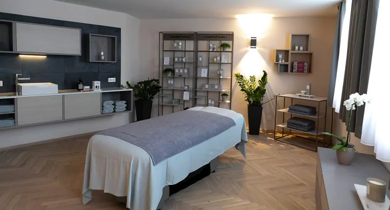 TRANQUILLITY™ Spa-Suite in der Wasnerin. Foto: Oliver Wolf