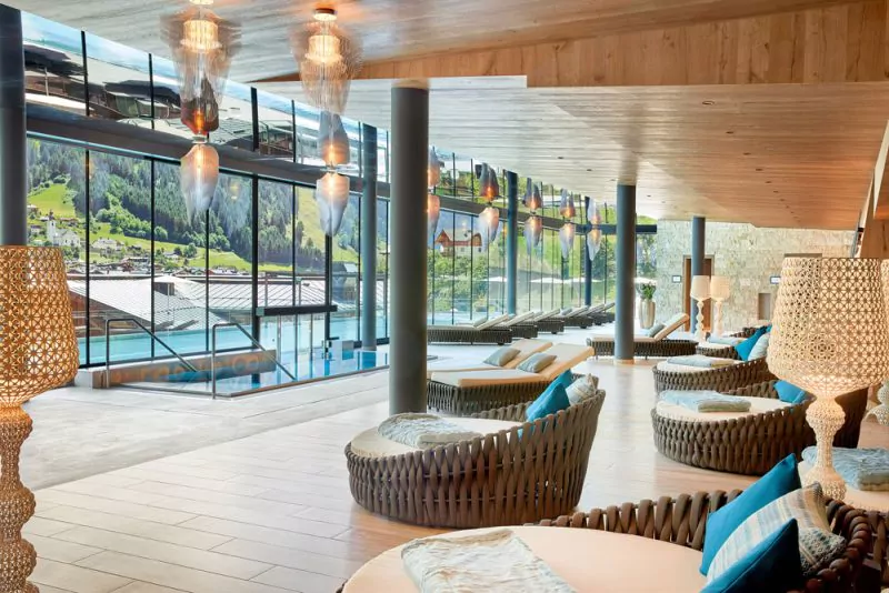 Neuer Wellnessbereich im Hotel DAS EDELWEISS. Foto: Edelweiss