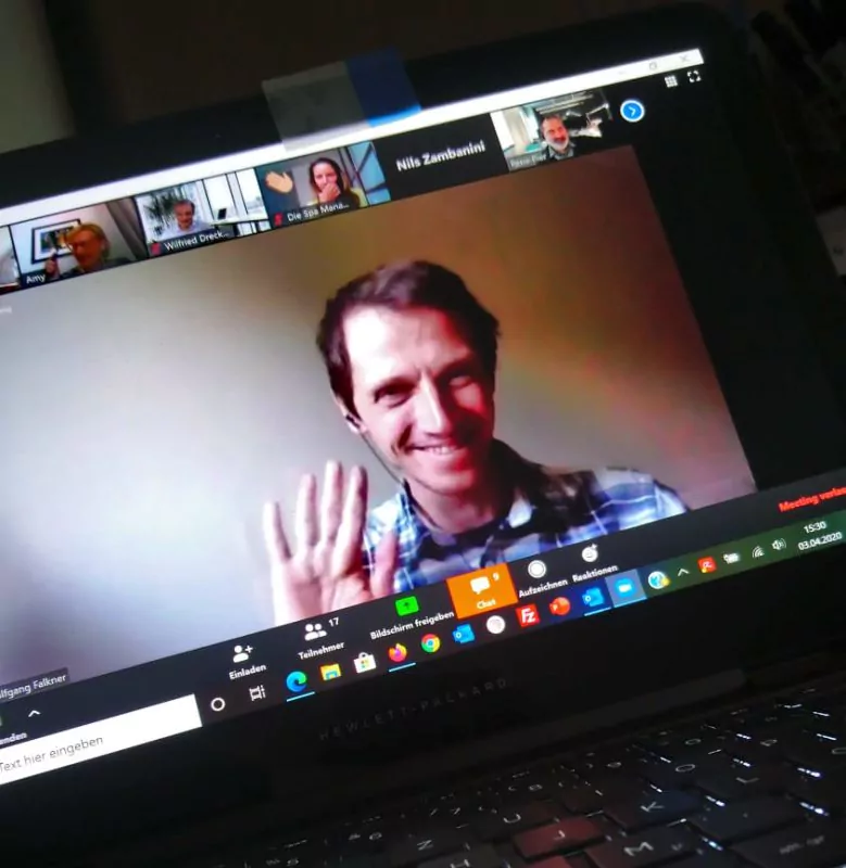 Wir freuen uns schon auf das nächste Zoom Meeting. Foto: SC