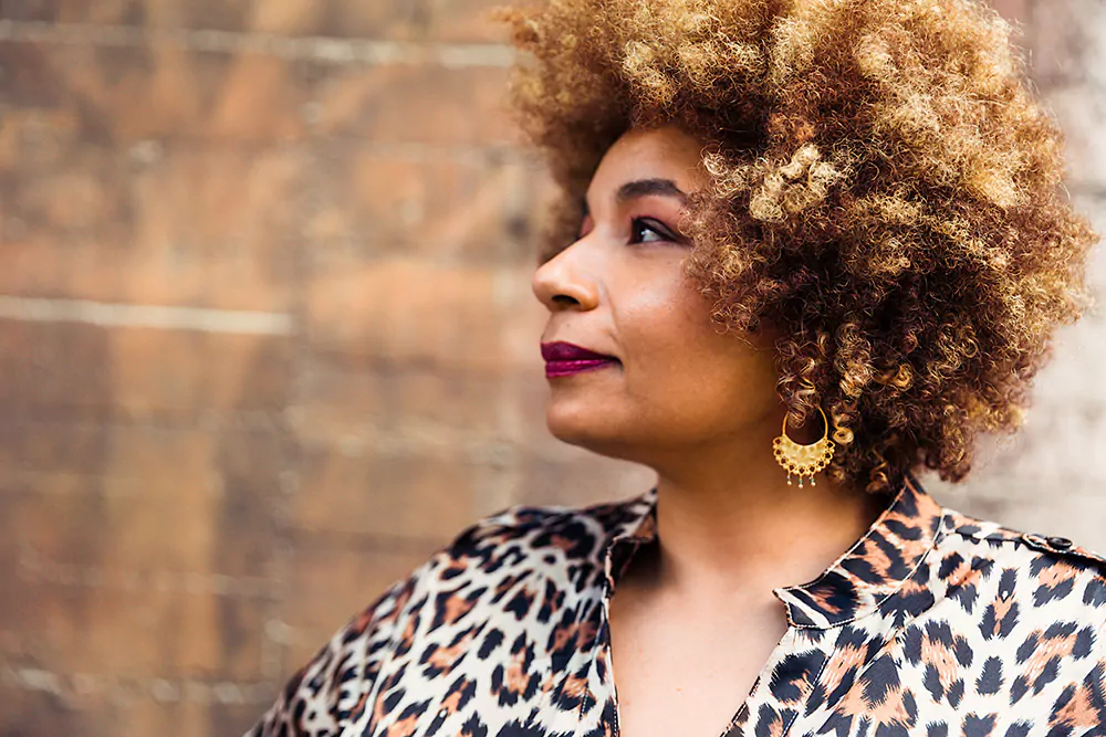 Bloggerin Asmona Iesha Logan über die fehlende Diversität in der Beauty- und Wellnessbranche. Foto: Leila Ivarsson