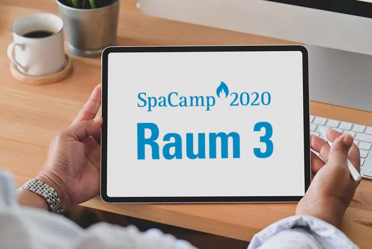 EIne Zusammenfassung der Sessions beim SpaCamp Online 2020 aus Raum 3. Foto: Adobe Stock/bongkarn