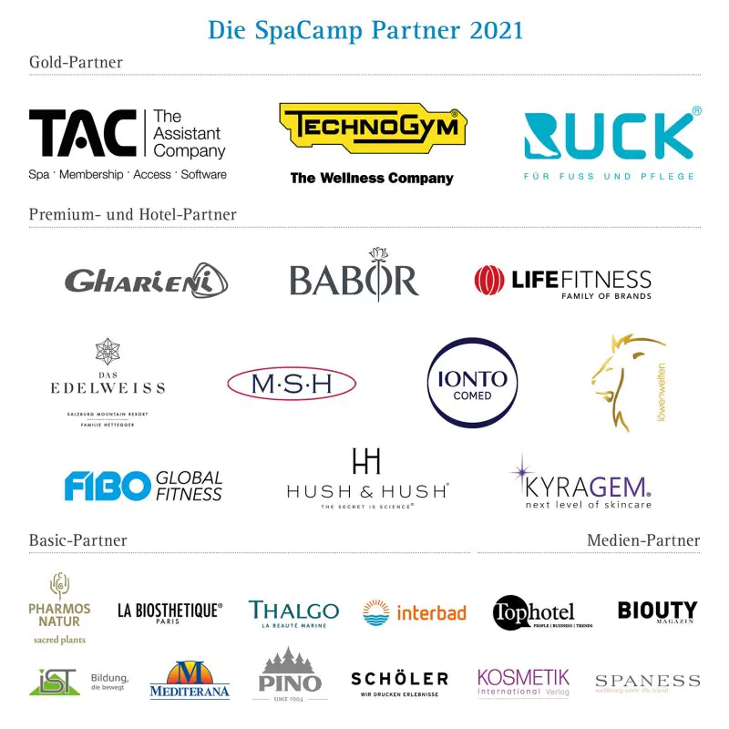 Unsere SpaCamp-Partner 2021. Bild: SC