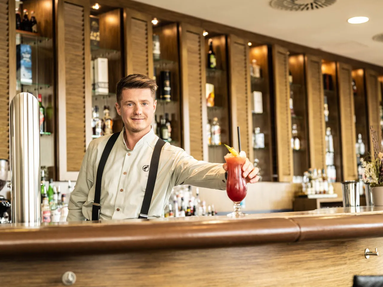 St Martins Therme & Lodge, Bar; Foto: Löwenwelten