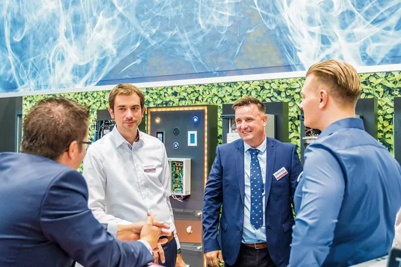Die Interbad stellt eine Plattform für Erfahrungsaustausch, Präsentation von Innovationen und Networking dar. Foto: Landesmesse Stuttgart GmbH / Andreas FranzXaver Süß